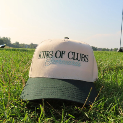 LIMITED DROP - King of Clubs Scorecards Hat - Founders Edition