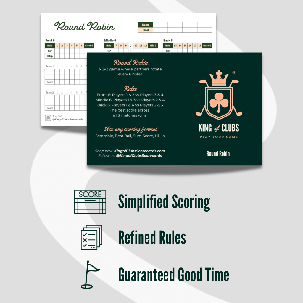 Round Robin Scorecards (4 pack)